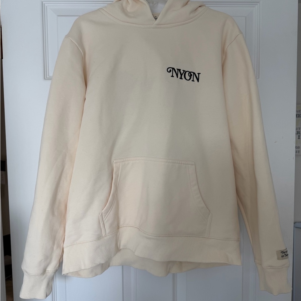 NYON Cream Pullover Hoodie